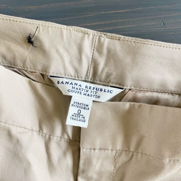 Banana Republic Martin Fit Khaki Chino Short 0 - Picture 7 of 8